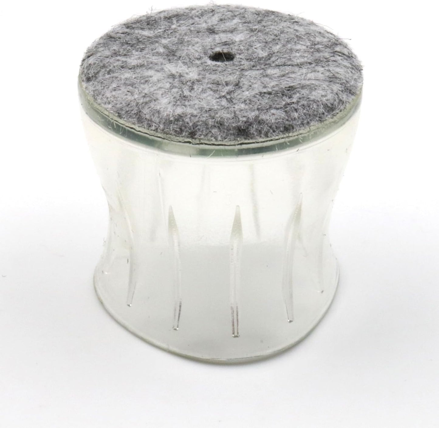 Design61 4er Silikon Filzgleiter Gleitkappen Filzkappen Bodenschutz für Rundrohrstühle mit einem Durchmesser von 10-13mm