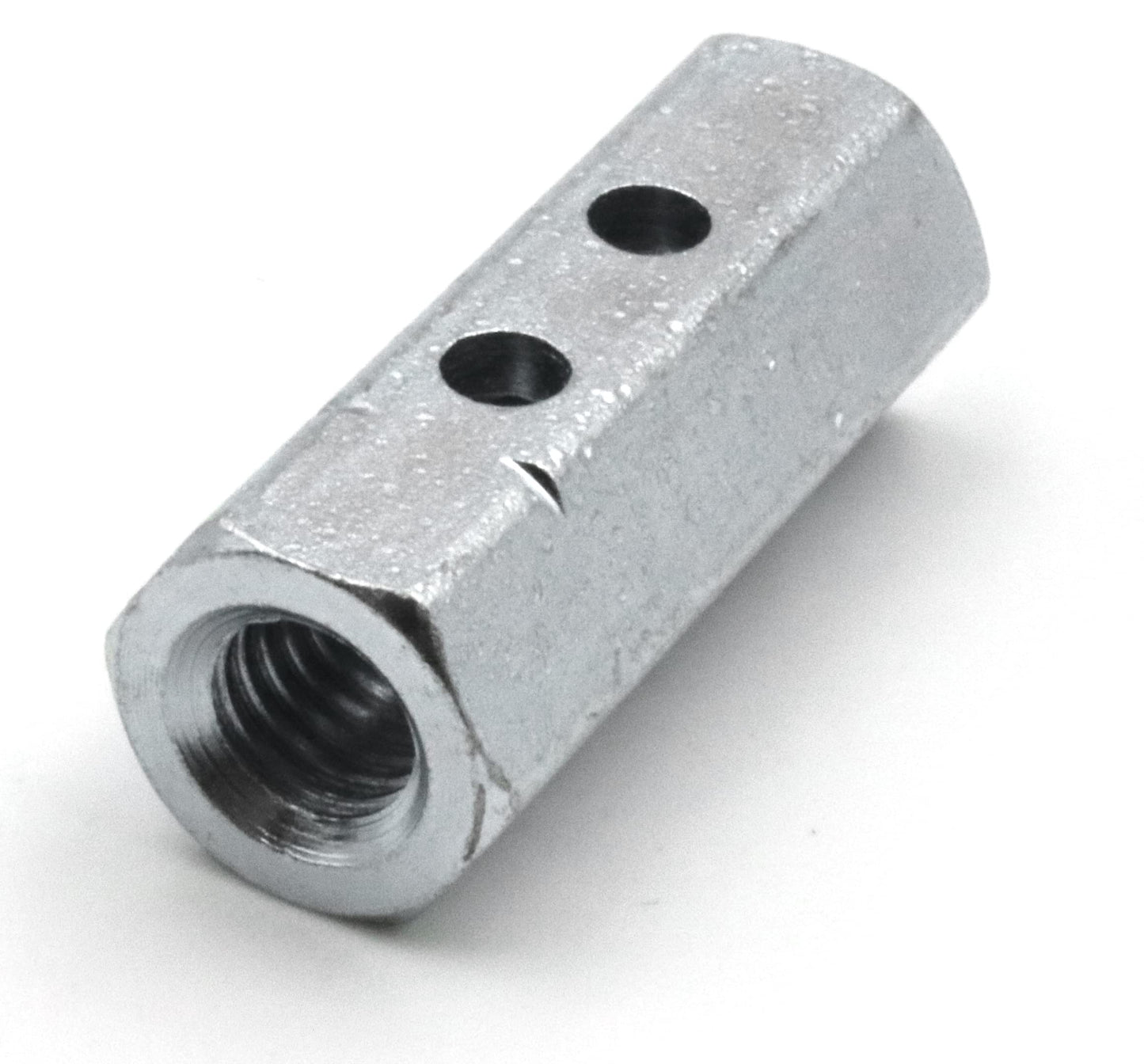 Écrou de tige Design61 M8 x 35 mm écrou de tendeur hexagonal DIN 1479 filetage intérieur tige filetée acier galvanisé lot de 4