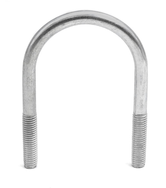 Design61 4x Bügelschraube M8 x 88mm x Ø 40mm Bügelbolzen Gewindebügel Galvanisch Verzinkt U-Bolzen