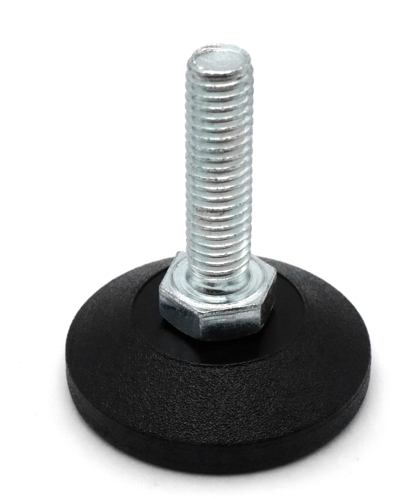 Design61 4X adjusting screw Ø 38 mm with galvanized adjusting screw M8 x 30mm (foot rotatable)