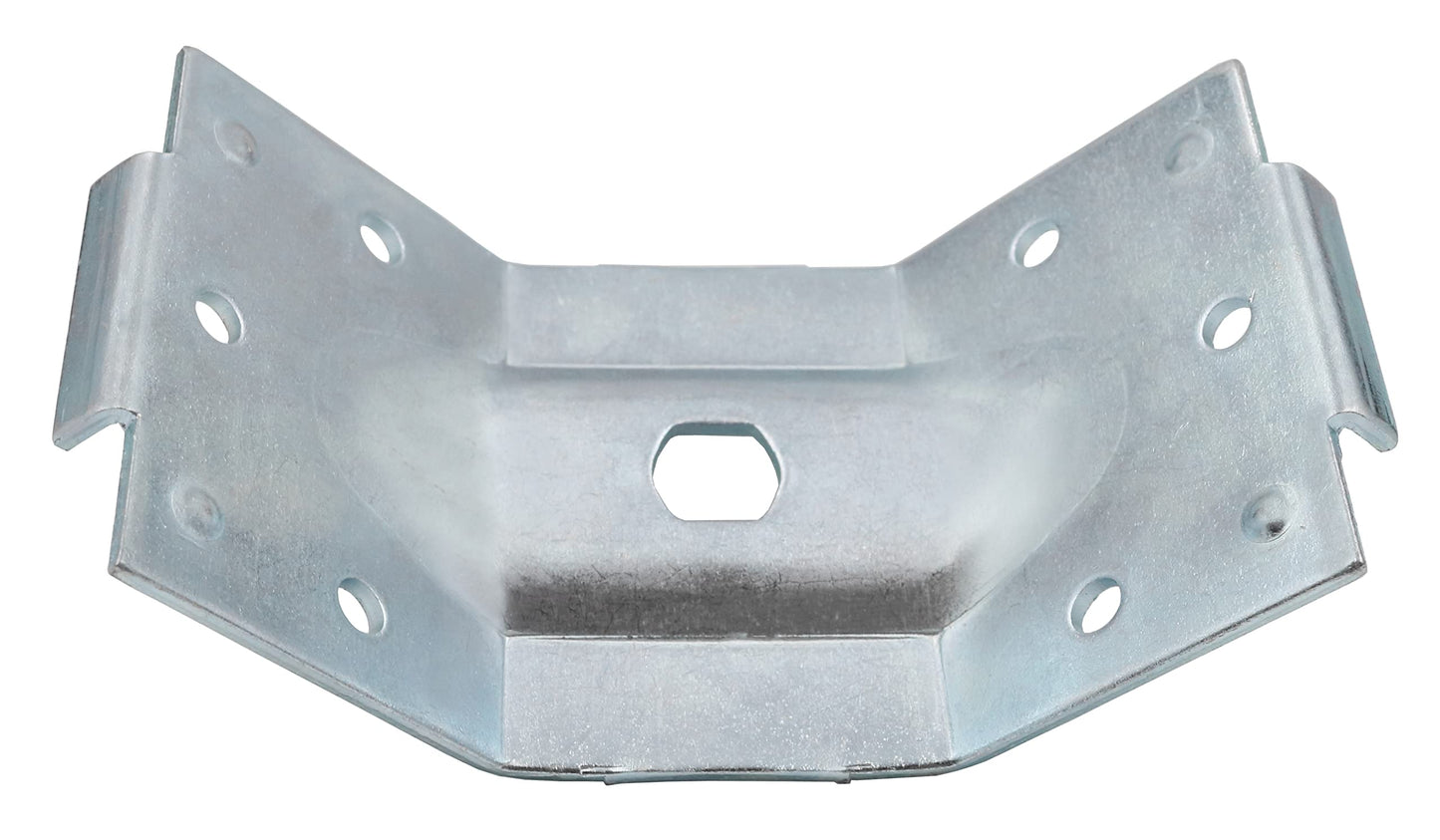 Design61 4er Set Winkelbeschlag Tischbein Tischbeschlag Stahl 112mm x 60mm