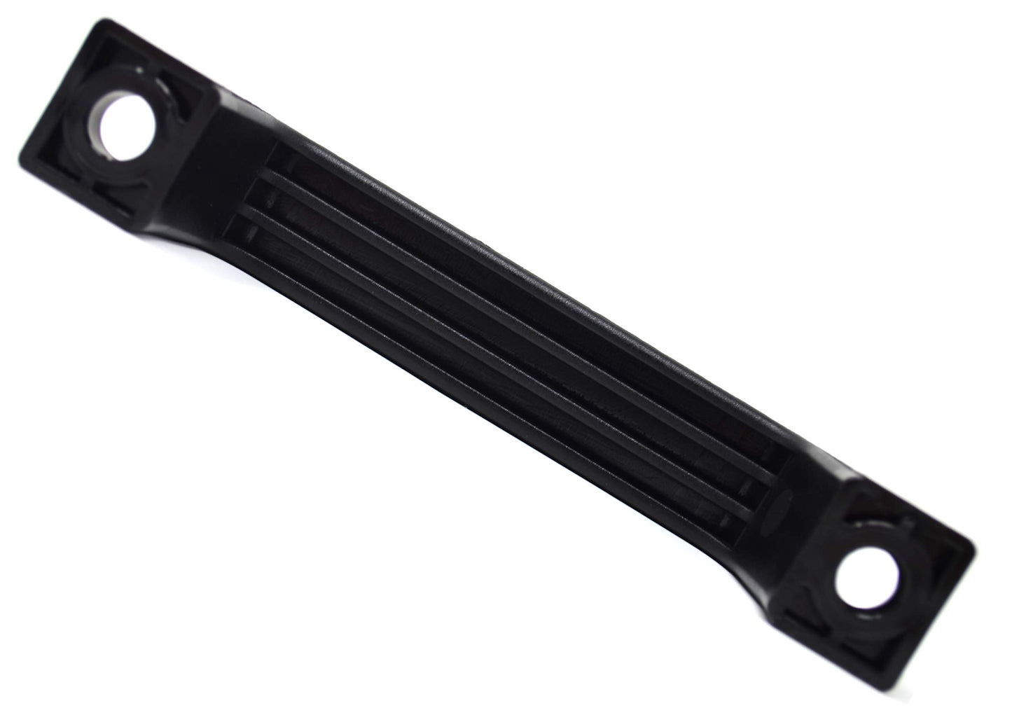Design61 Lot de 2 poignées de meuble en plastique 195 mm en noir