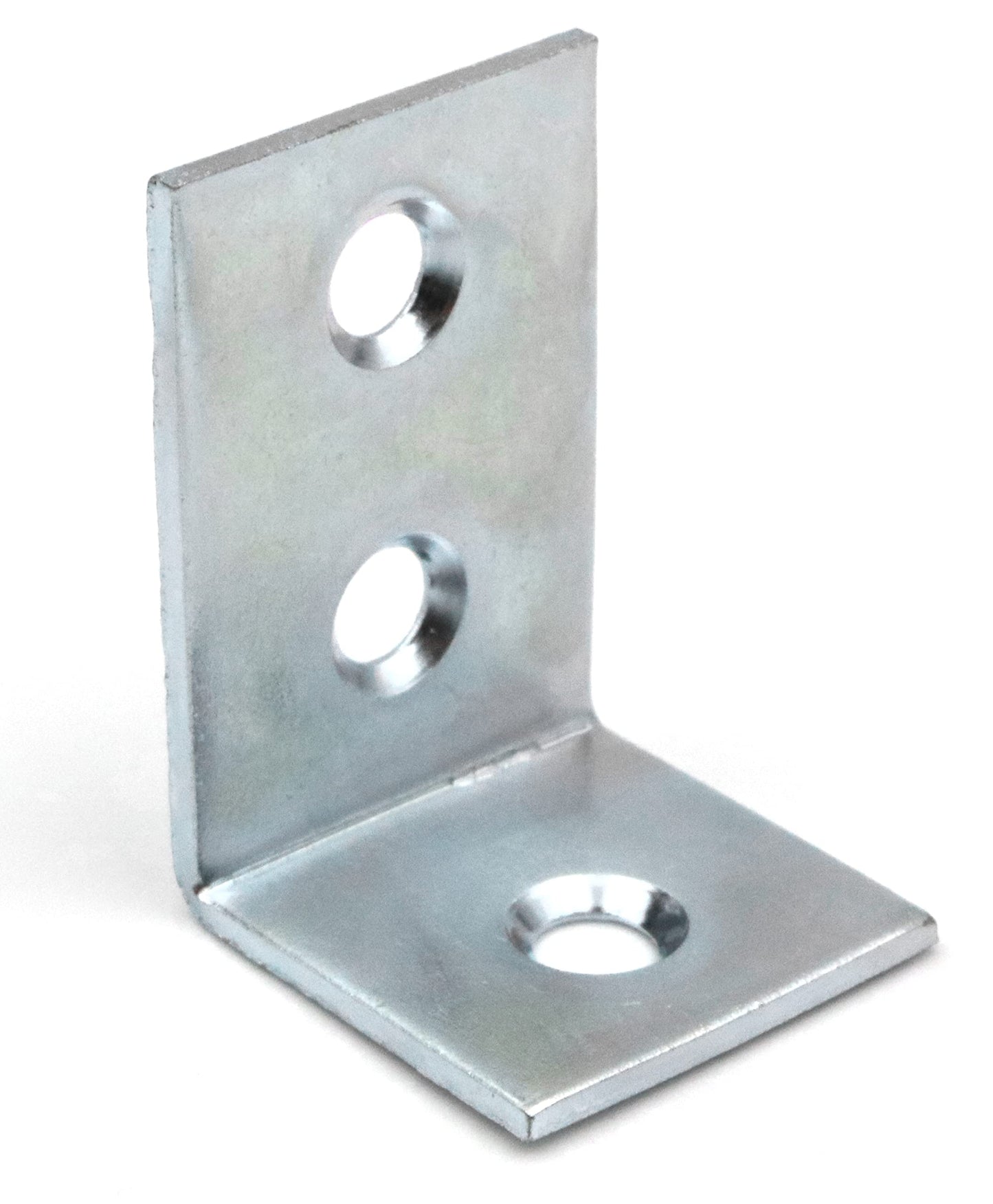 Design61 10er Set Winkelverbinder Möbel Winkel L-Winkel Stahl Verzinkt 31mm x 21mm