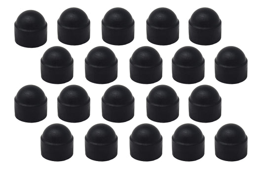 Design61 20x Capuchons de protection hexagonaux ronds M10 x SW17 mm avec six pans creux pour écrous et têtes de vis