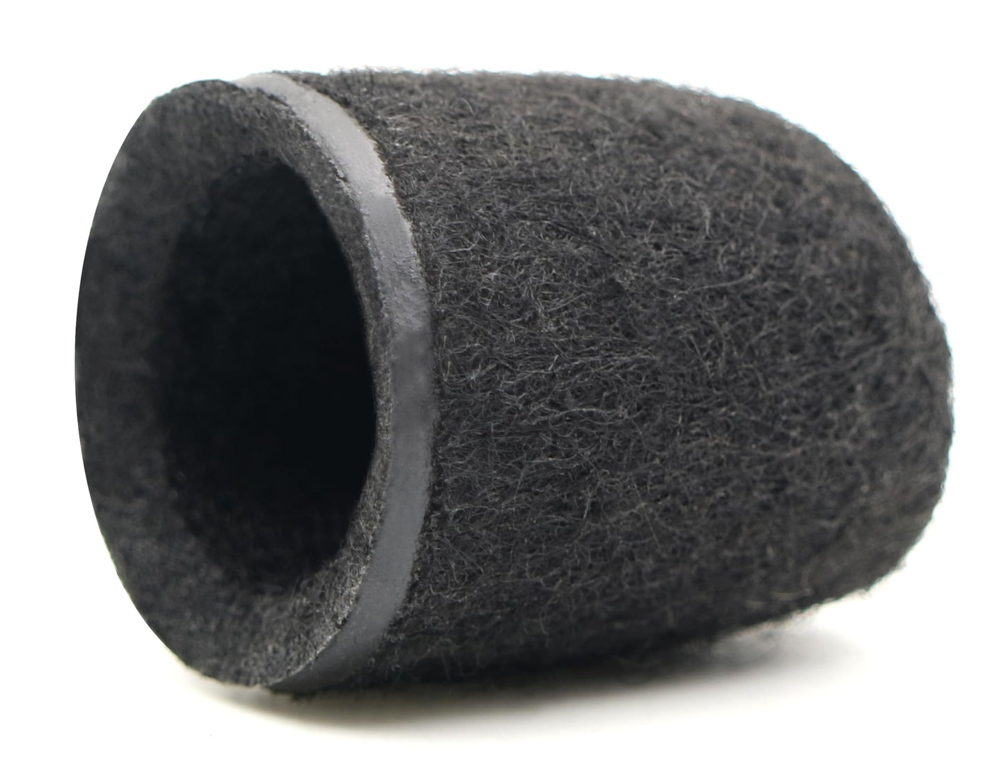 Design61 Lot de 4 patins en feutre, patins, patins en feutre pour chaises, inclinés d'un diamètre de 16 mm