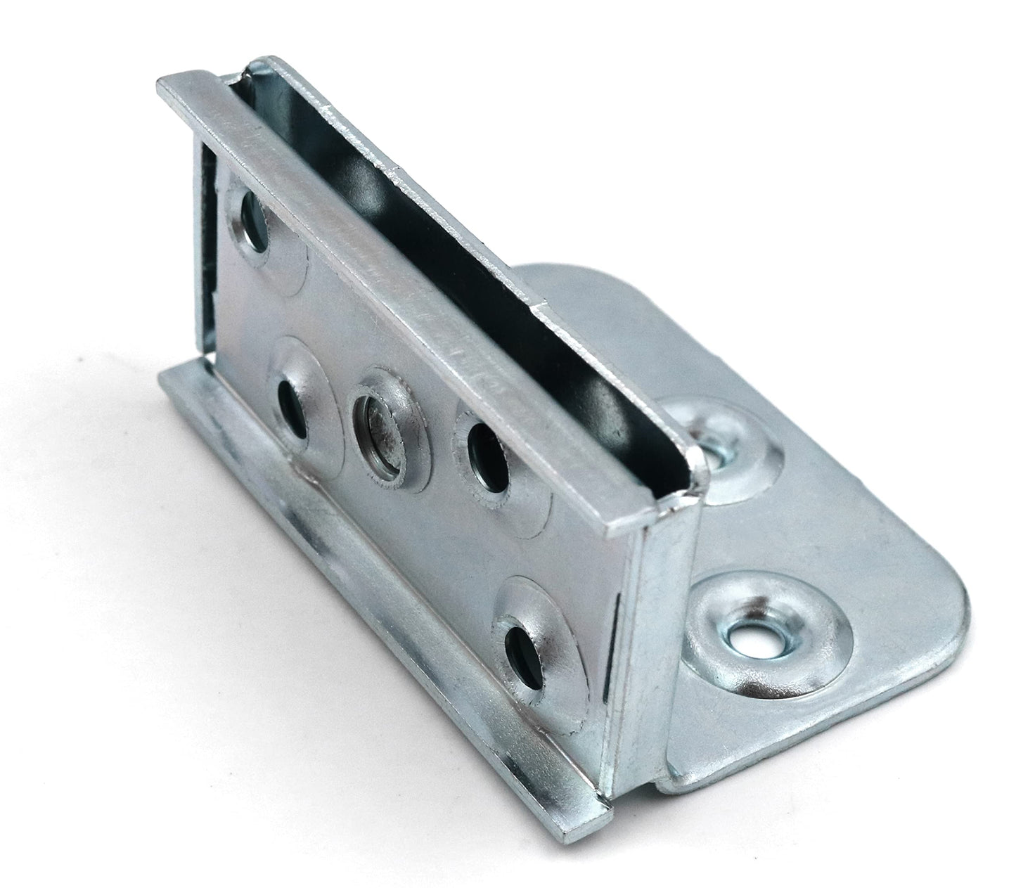 Design61 set of 4 bed fittings, bed connectors, bed fittings for slatted frames, furniture connectors complete set for screwing 65 mm