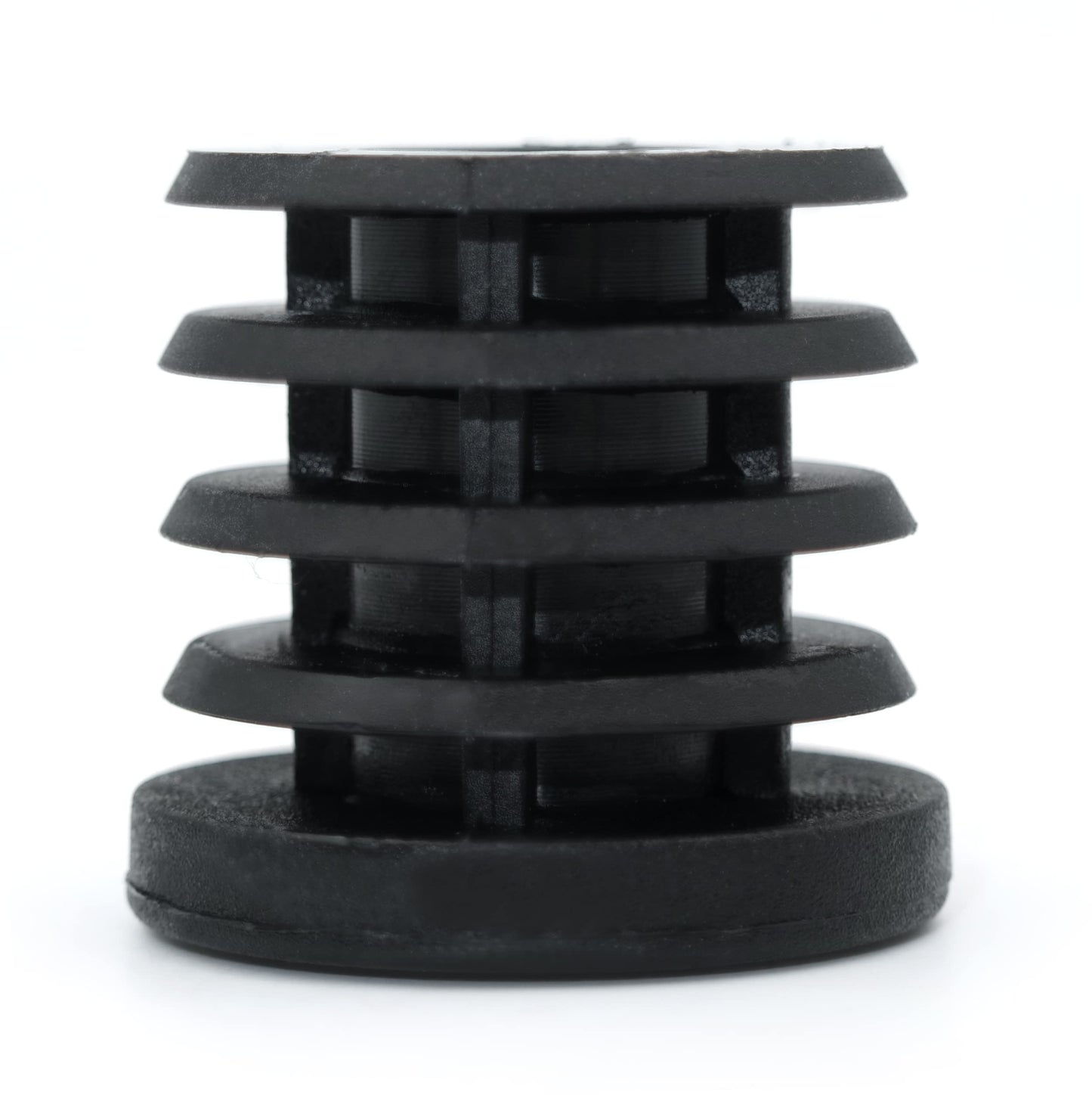 Design61 8x threaded plugs adjusting plugs for round tube with injected plastic thread Ø32 mm 1.5-2 mm with M8 internal thread