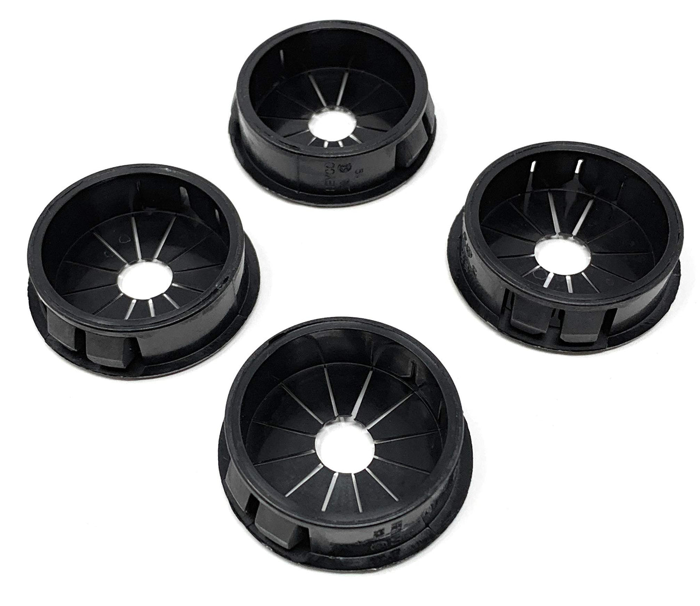 Cable grommets set of 20 plastic for cables from 3.2-25.4 mm Ø and sheet metal up to max. 3.2 mm thickness in black