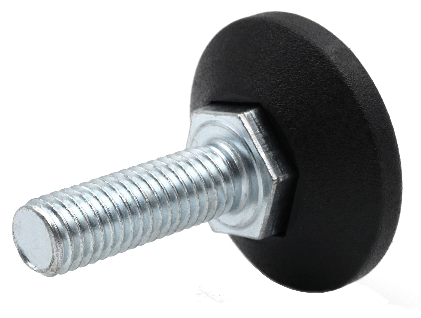 Design61 4X adjusting screw Ø 38 mm with galvanized adjusting screw M10 x 30 mm