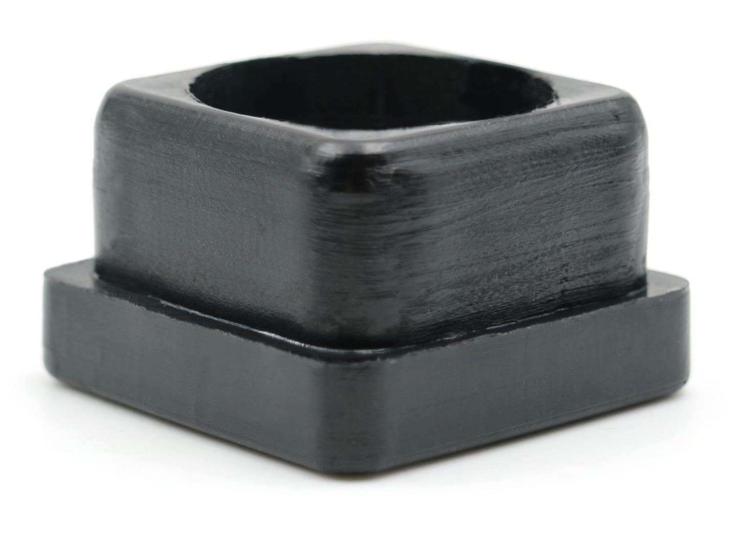 Design61 4X Gewindestopfen Vierkantrohrstopfen 25x25 mm 1,5 mm mit M10 Innengewinde
