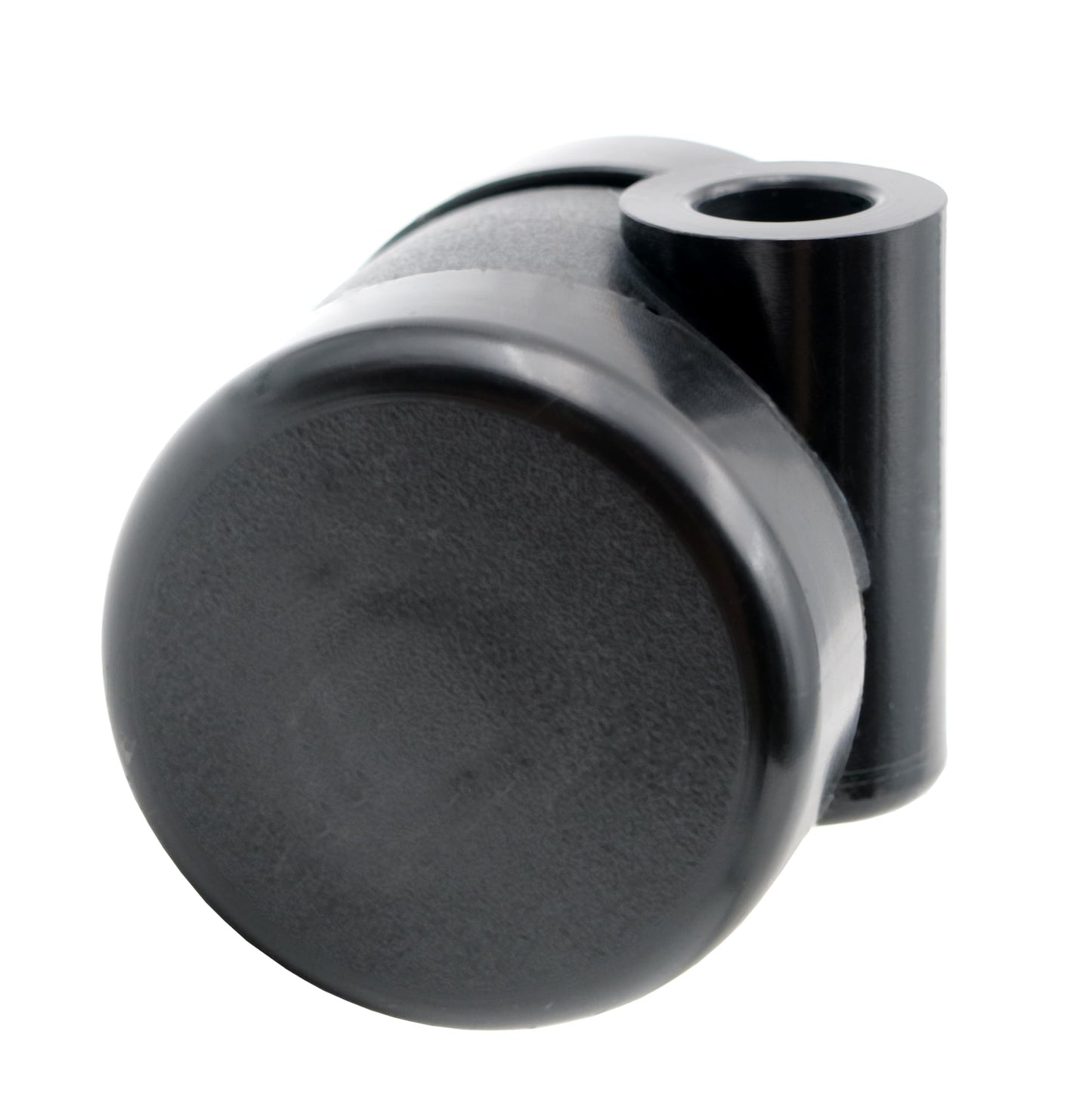 Design61 4er Set Universal Möbelrolle Ø 35mm Lenkrolle Laufrolle Rollen mit Anschraubplatte + Schraube