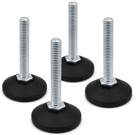 Vis de réglage Design61 4X Ø 38 mm avec vis de réglage galvanisée M10 x 30 mm