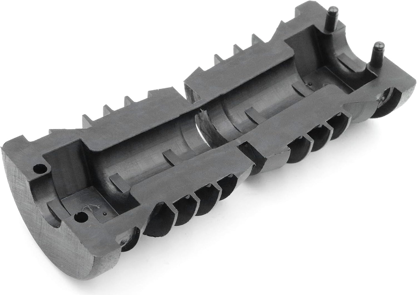 Design61 8X Justierstopfen für Rundrohr OHNE Gewinde Ø32mm 1,5 mm passend für M8 Metallmutter