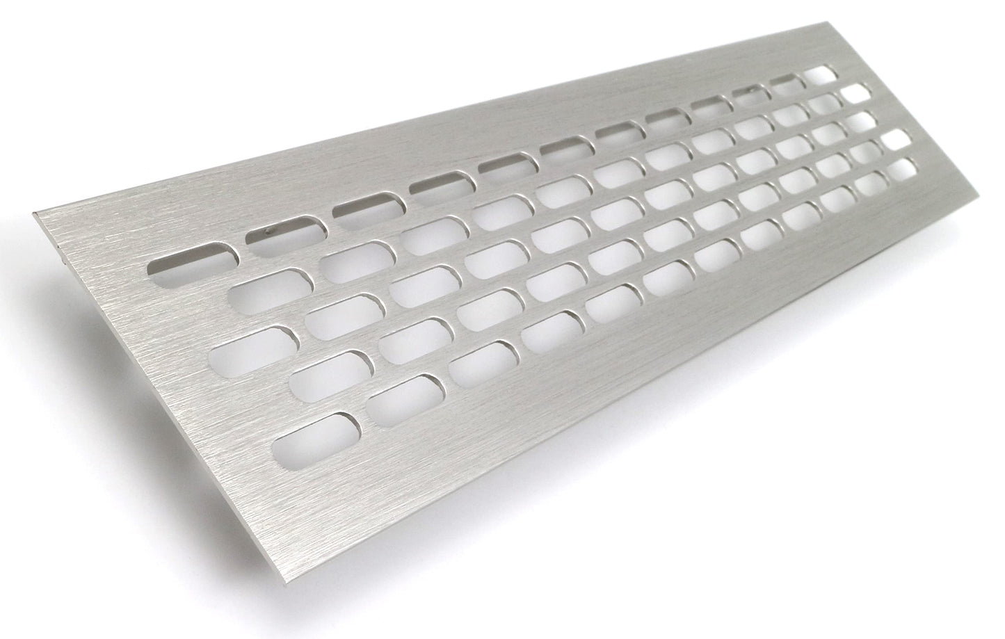 Design61 stainless steel ventilation grille L 245 x H 60 mm exhaust air grille