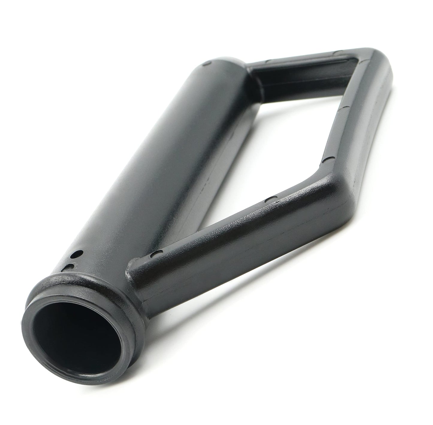 Design61 2x Universal Cylindrical Handle with Bar Wheelbarrow Handles 25mm in Black