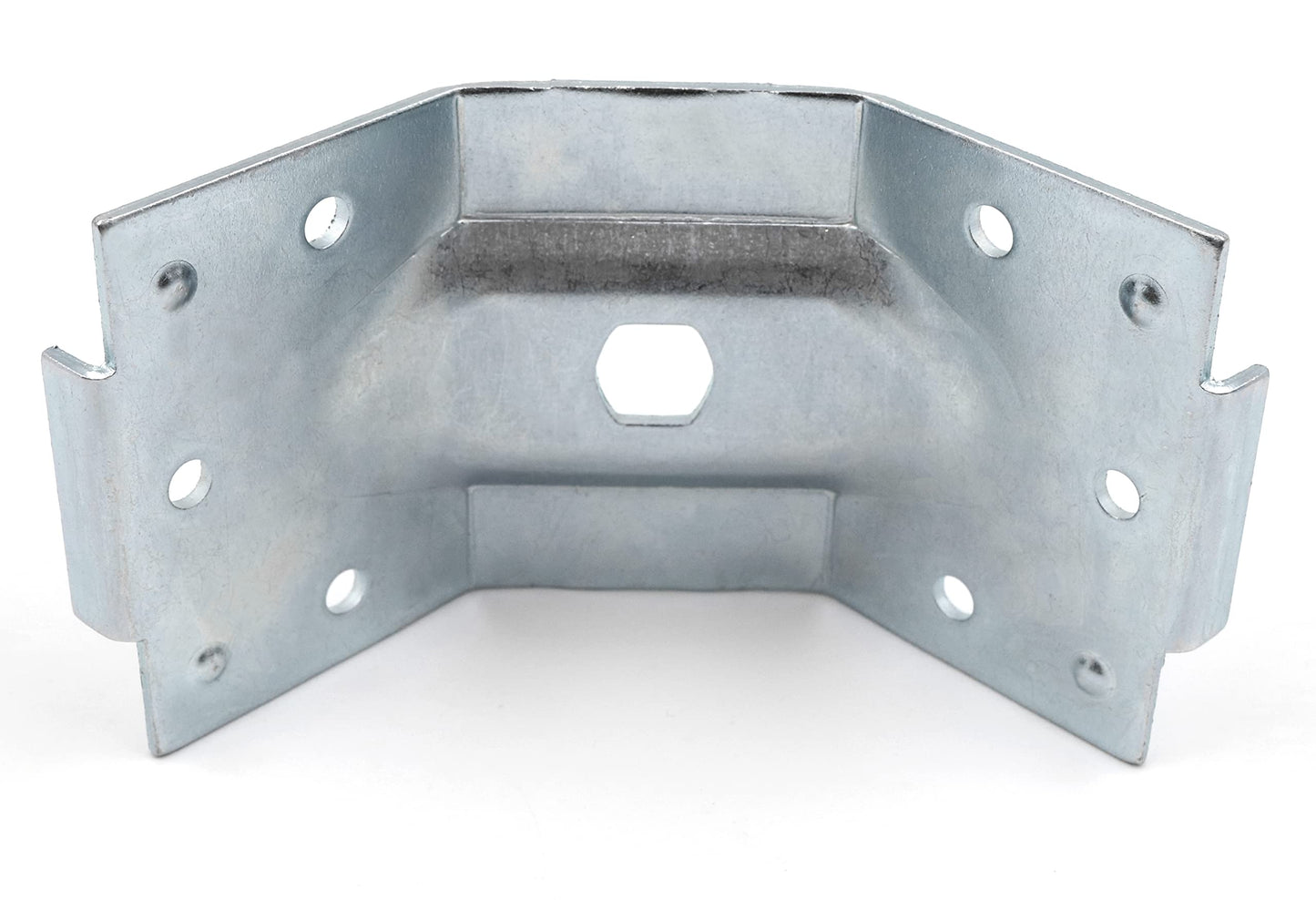 Design61 4er Set Winkelbeschlag Tischbein Tischbeschlag Stahl 112mm x 60mm