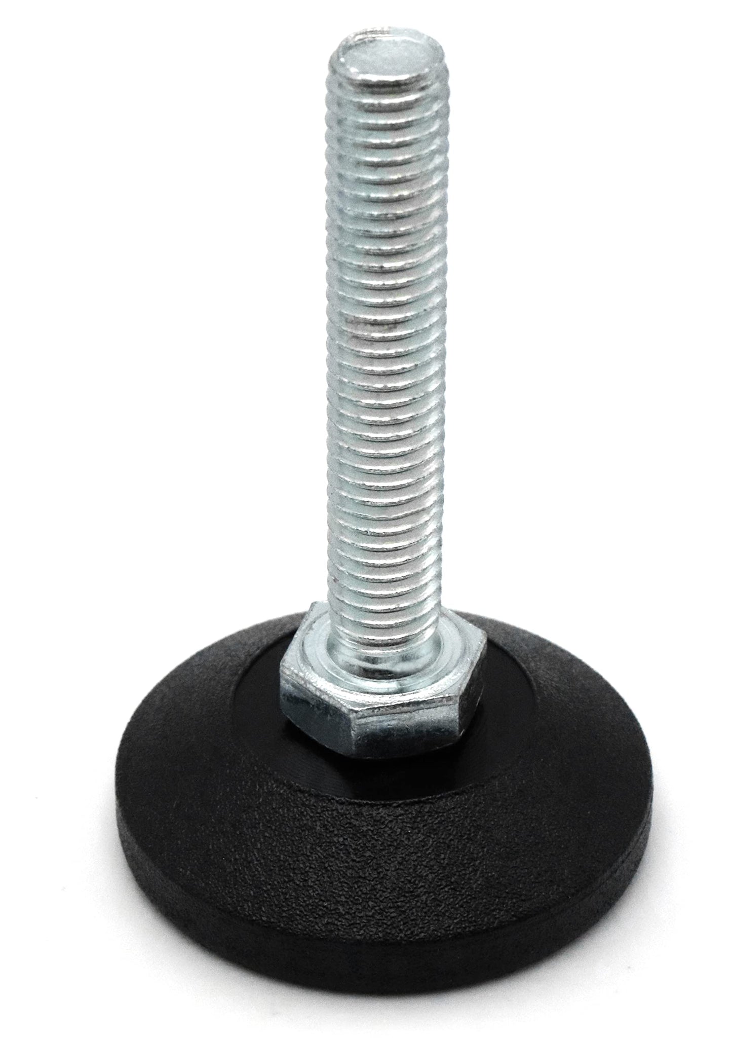 Design61 4X adjusting screw Ø 38 mm with galvanized adjusting screw M8 x 40mm (foot rotatable)