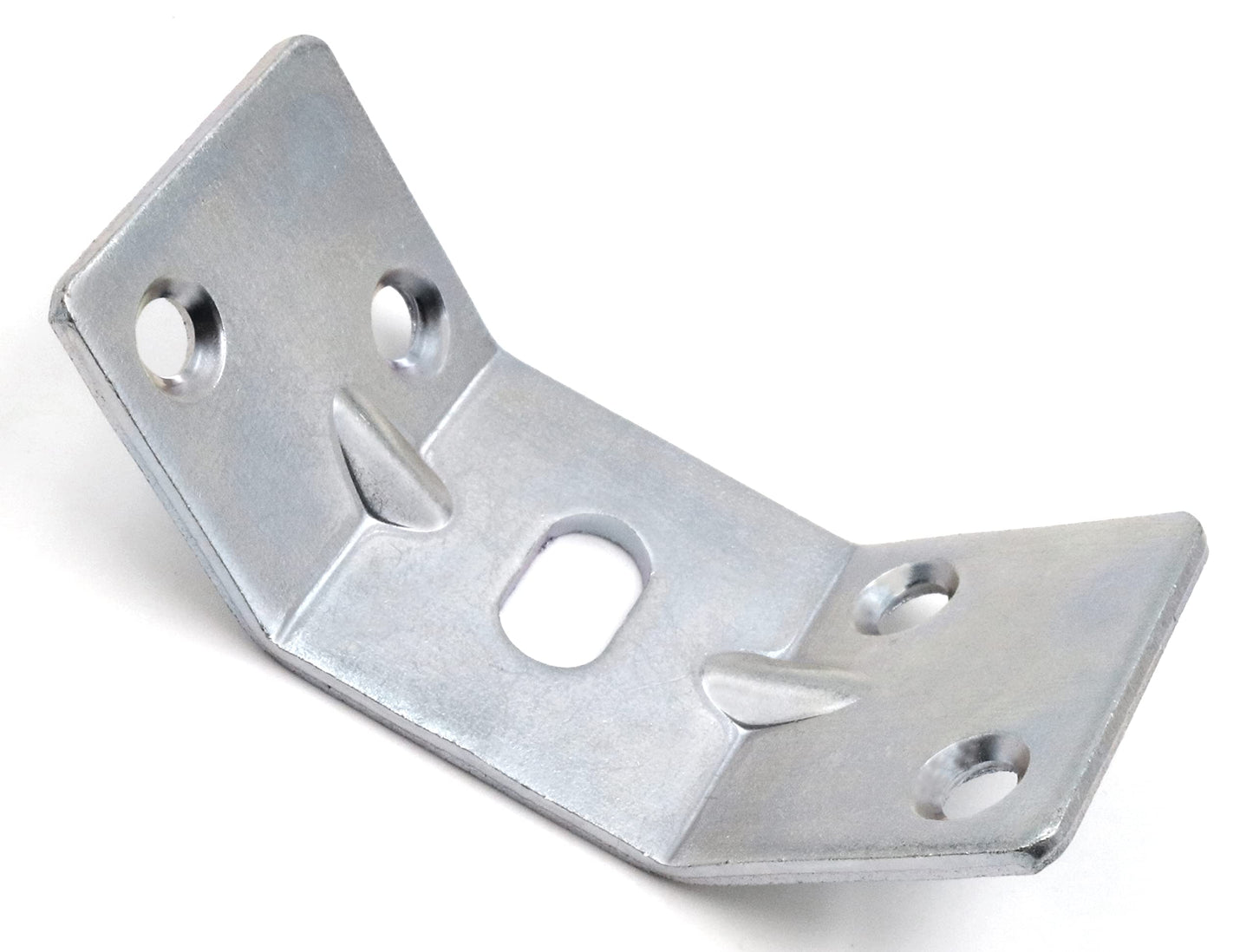 Design61 4er Set Winkelbeschlag Möbelbeschlag Tischbein Tischbeschlag Stahl 74,5mm x 34,5mm