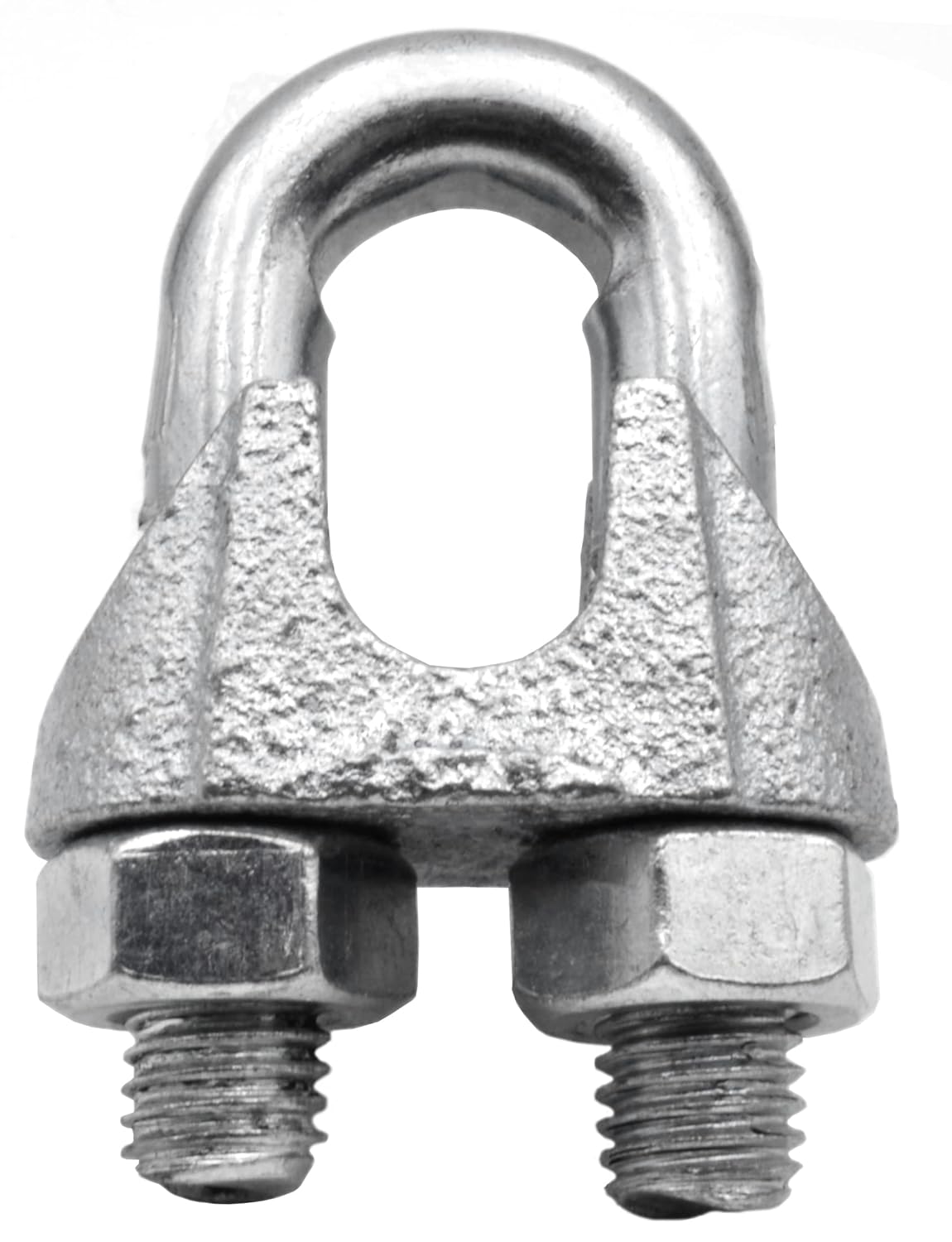 Design61 10x Drahtseilklemmen 6mm / 6,5 mm (1/4 inch) Galvanisch verzinkt ehemals DIN 741