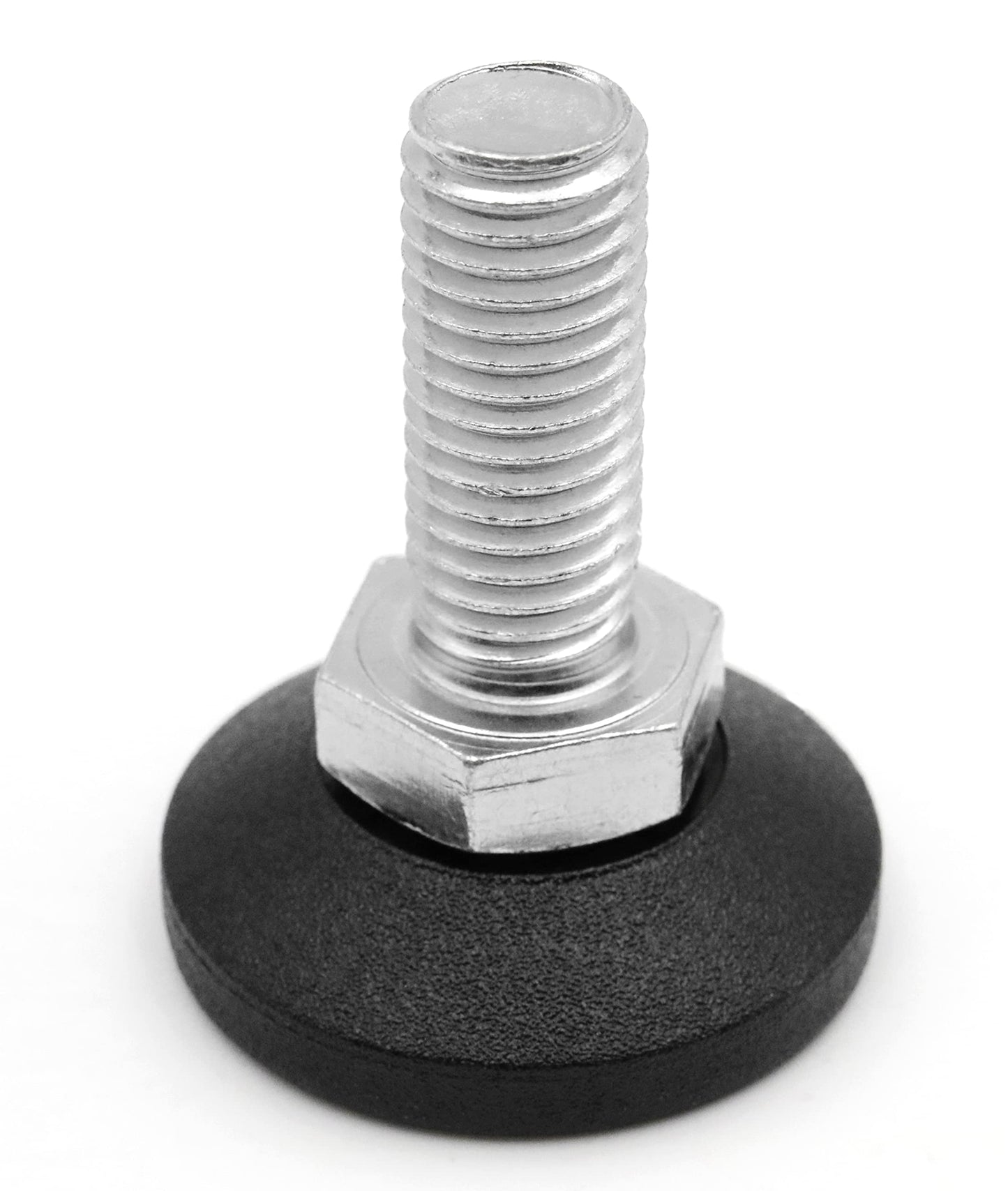 Vis de réglage Design61 4X Ø 38 mm avec vis de réglage galvanisée M12 x 40 mm (base rotative)