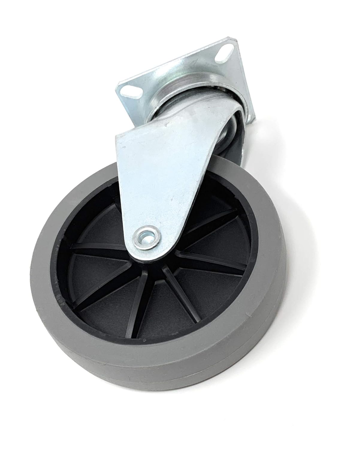 Design61 Lenkrolle Apparaterolle ohne Feststeller Ø100 Höhe 125 mm