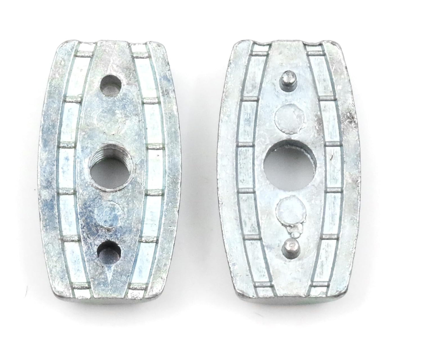 Design61 4x Eiformklemmen 2mm Seilklemmen Drahtseilklemme Drahtseilverbinder Stahlseil klemmen Temperguss Galv. verzinkt