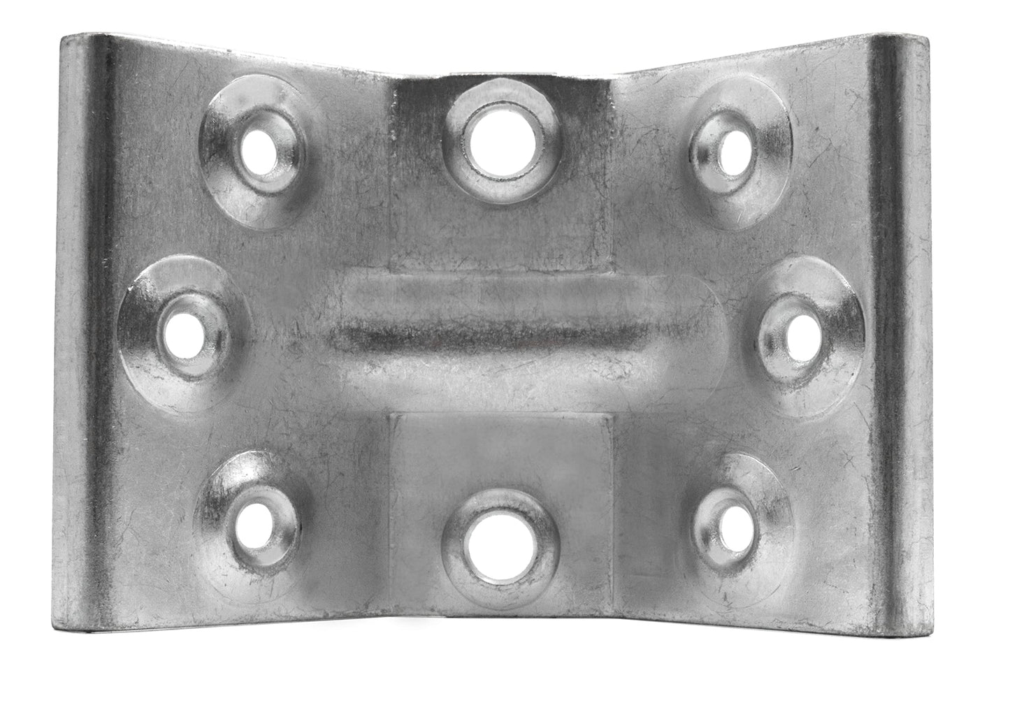 Design61 4er Set Winkelbeschlag Tischbein Tischbeschlag Stahl 103 x 70 mm