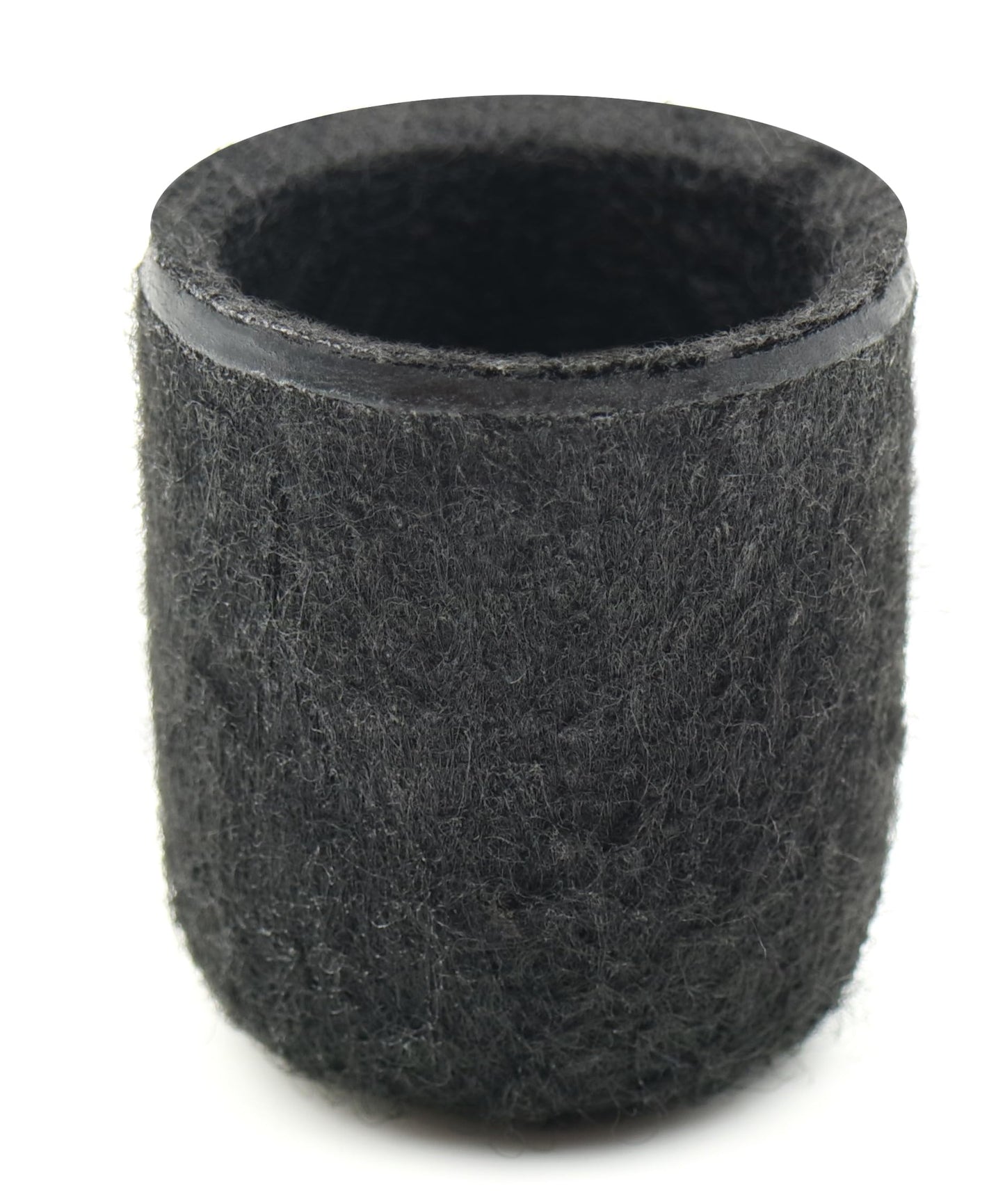 Design61 set of 4 felt glides, sliding caps, felt caps for round tube chairs with a diameter of 28mm