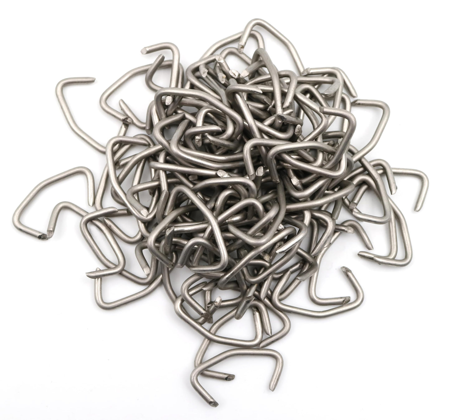 Design61 Upholstery staples 25mm galvanized curved 100 pieces