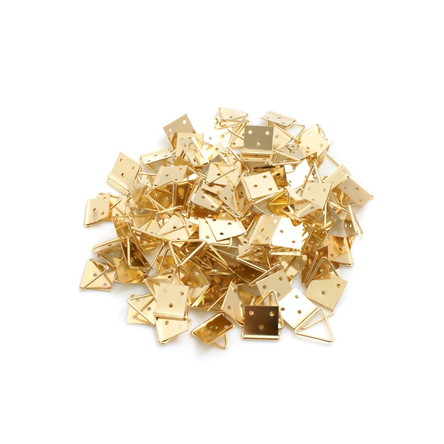 Design61 100 pièces œillets pour tableaux, crochets pour tableaux 32x16 mm, crochets pour tableaux