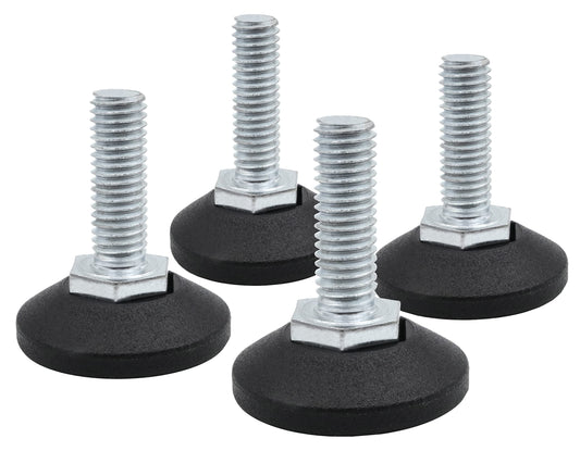 Vis de réglage Design61 4X Ø 38 mm avec vis de réglage galvanisée M10 x 30 mm