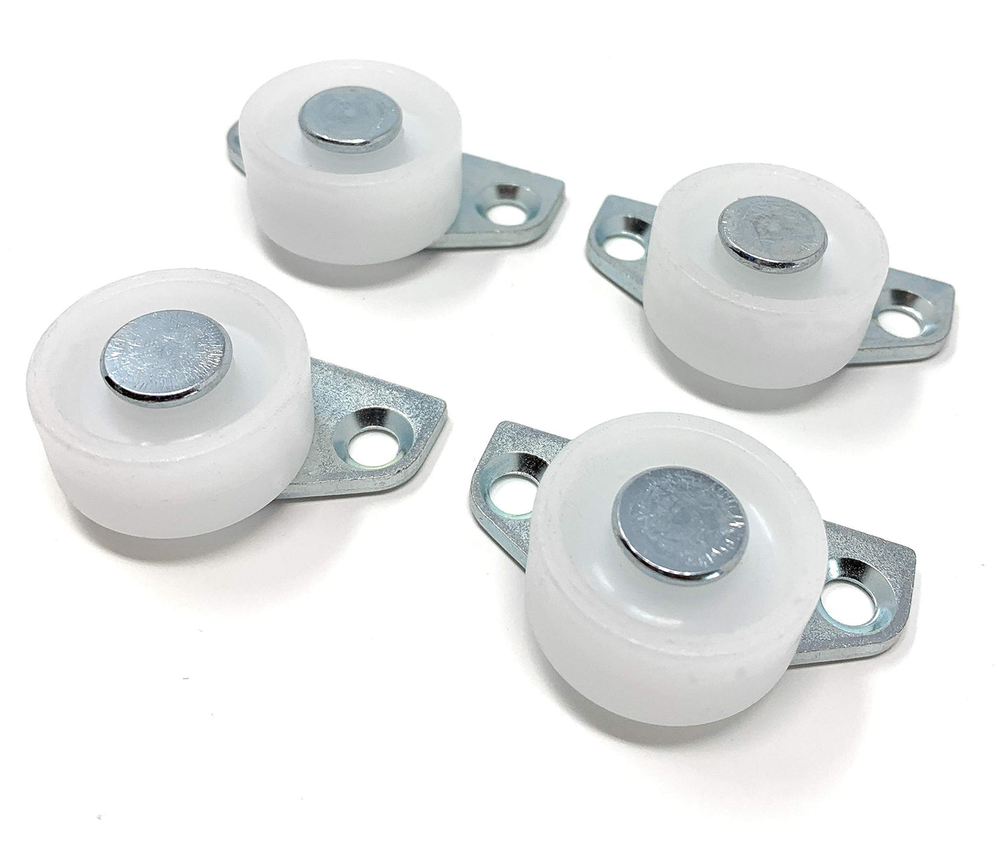 Design61 4x bed box roller side roller 30x14 mm with hard running surface plastic roller