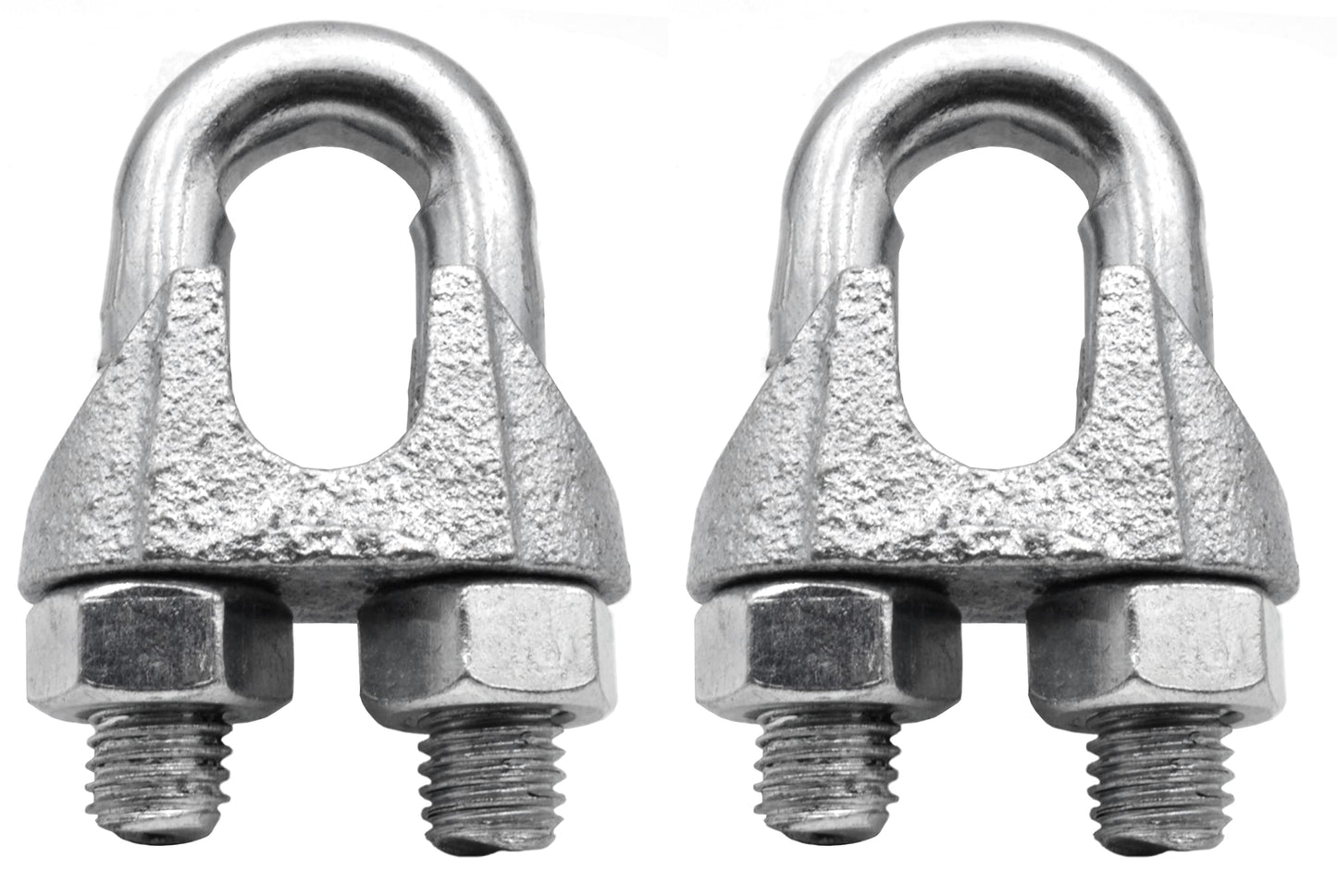 Design61 2x serre-câbles 13 mm (1/2 pouce) galvanisés anciennement DIN 741
