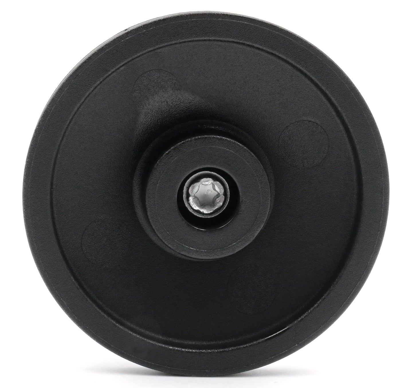 Design61 4X Verstellschraube Justierschraube Ø 58 mm mit verzinkter Stellschraube M10 x 70 mm (Fuß drehbar)