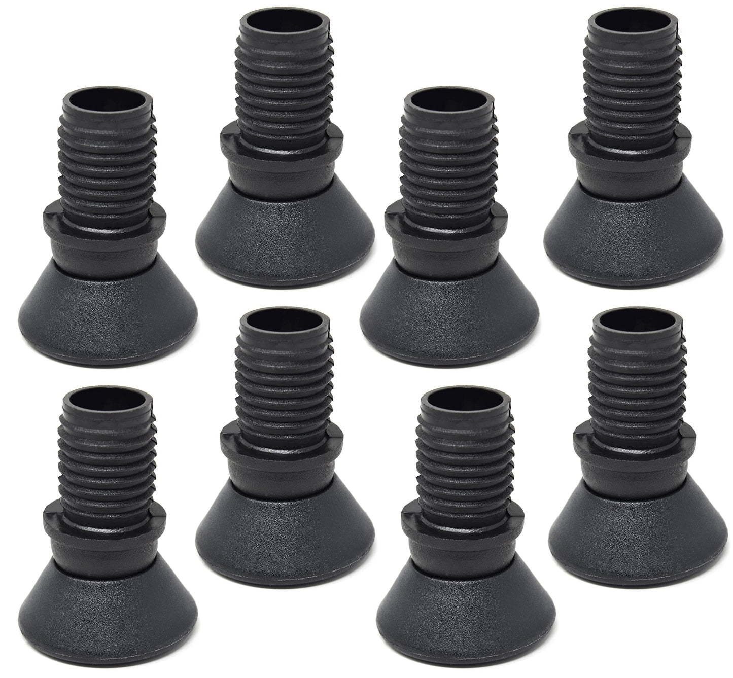 Design61 chair gliders set of 8 for tube inner diameter 14mm furniture gliders joint gliders with plastic sliding surface for insertion