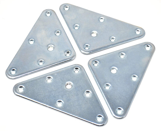 Design61 jeu de 4 plaques de montage pour pieds de meubles avec filetage M8