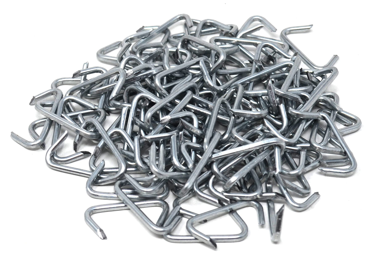 Design61 Upholstery Clips 21mm galvanized square 100 pieces