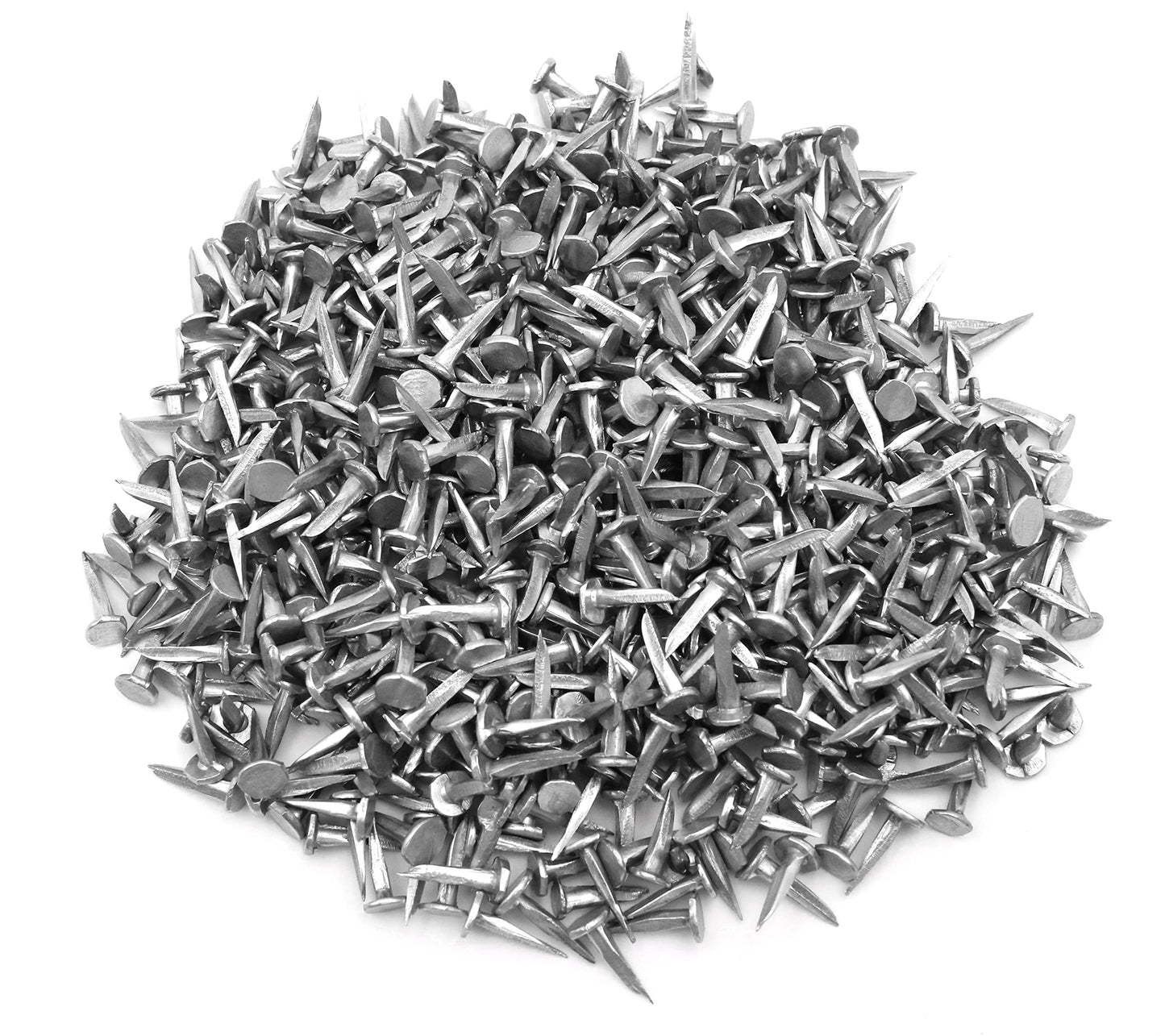 Design61 Feingeschnittene Nägel 10 mm 200g (ca. 630 Stück) verzinkt blau