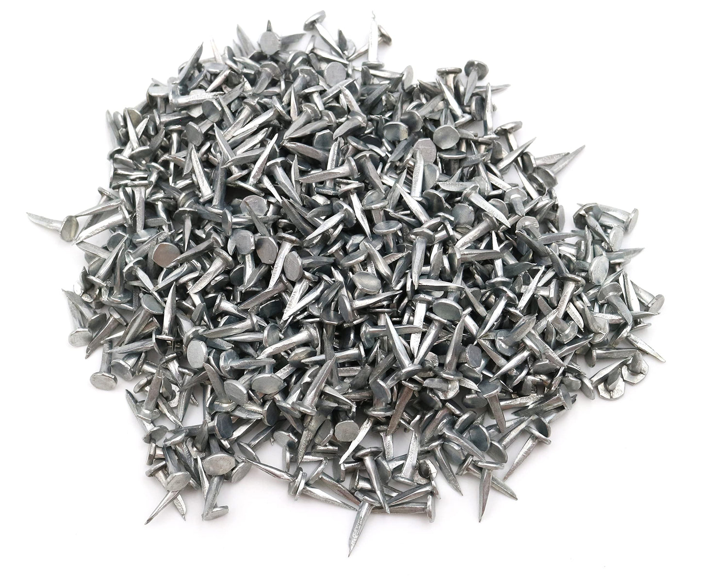 Design61 Feingeschnittene Nägel 10 mm 200g (ca. 630 Stück) verzinkt blau
