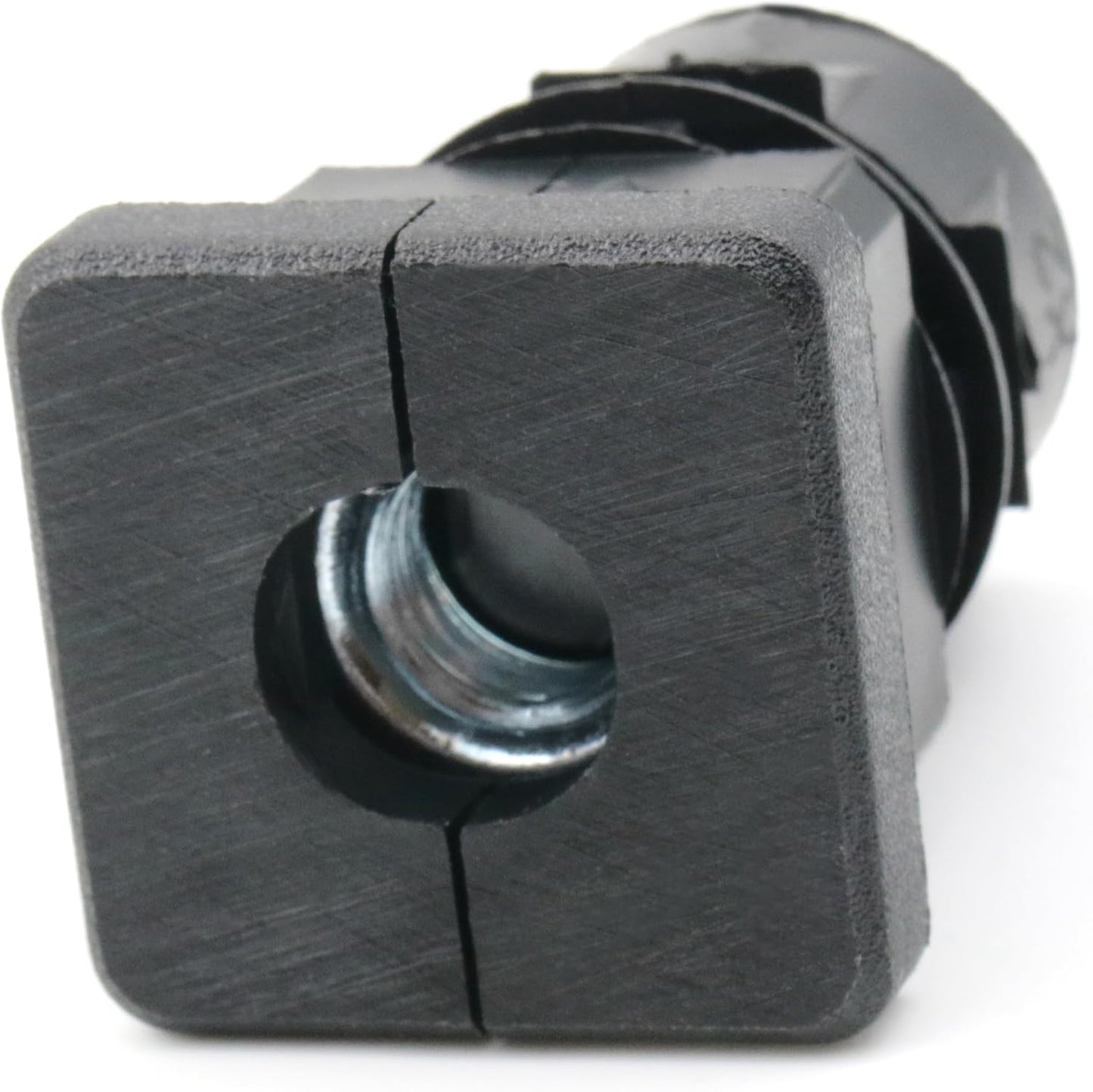 Design61 4x Gewindestopfen Vierkantrohrstopfen 25x25 mm 2 mm mit M10 Innengewinde