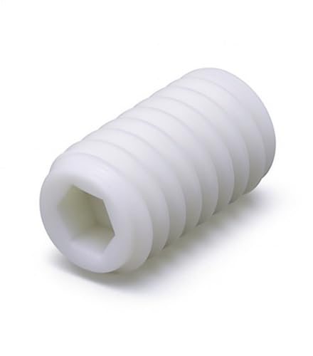 Design61 20x Gewindestift Madenschrauben mit Kegelkuppe und Innensechskant M6 x 8mm (ähnlich DIN 913)