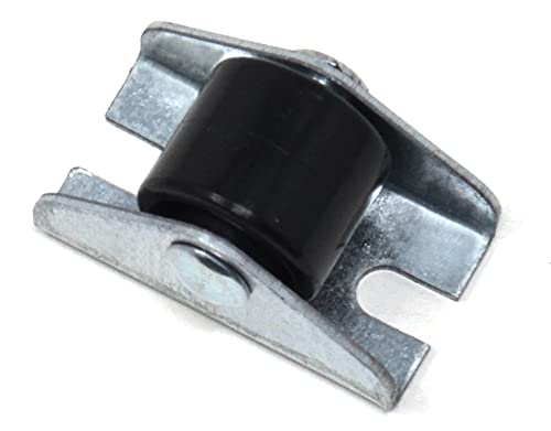Design61 4x Kastenbockrolle Bettkastenrolle Möbelrolle Möbelrollen 15 x 12 mm mit weiches Rad