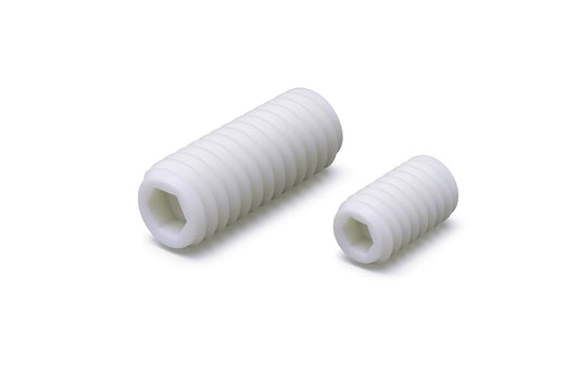 Design61 Gewindestift Madenschrauben mit Kegelkuppe und Innensechskant (ähnlich DIN 913) (M10x20mm, 50, stück)