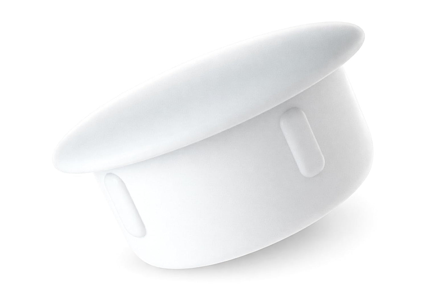 Design61 20x Abdeckstopfen für Bohrungen Ø 5 mm zum Eindrücke Schutzstopfen Rundblindstopfen Weiß Kunststoffstopfen zum Schutz vor Staub und Beschädigung