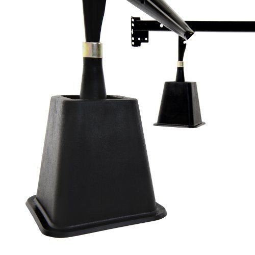 Design61 Möbelerhöher Betterhöhung Möbelerhöhung Tischerhöher Elefantenfuß Bed Riser Höhe ca. 15cm 4St für Füße bis 68x68 mm