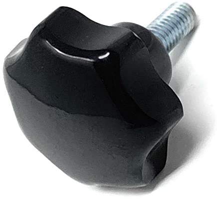 Design61 4er Set Sterngriff Handrad M6 x 30 mm Ø32 (DIN 6336 K/Duroplast)
