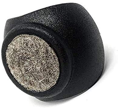 Design61 Filzgleiter 8er Set Stuhlgleiter Bodenschongleiter Ø 18-20 mm Silencer Möbelgleiter Klemmschalengleiter mit geräuschdämpfender Filzgleitfläche