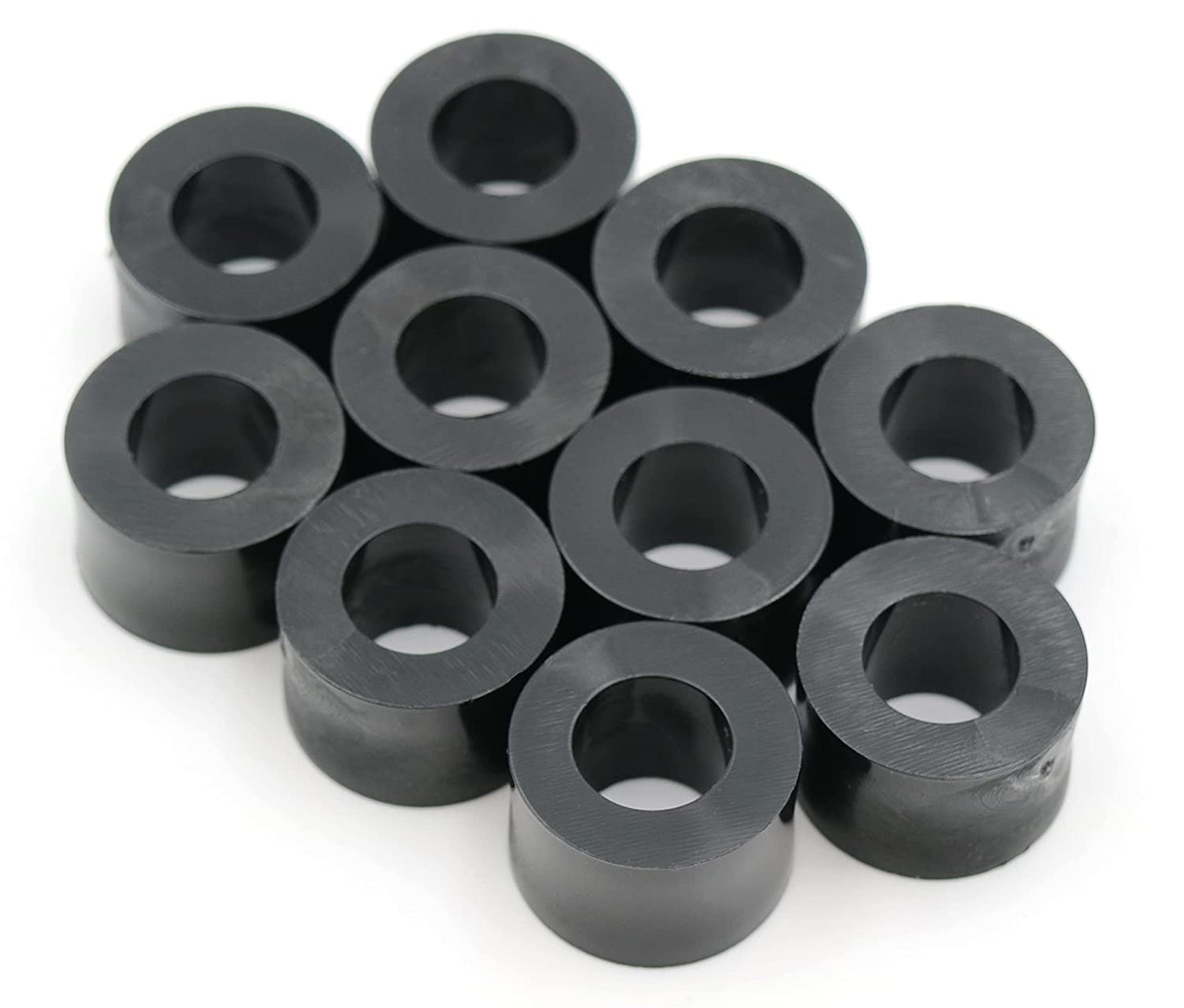 Design61 10x entretoises douilles d'écartement rondelles L 7 mm x Ø 15/8,2 mm M8 rondes HD-Polyéthylène
