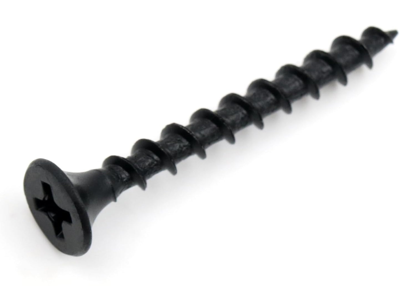 Design61 Schnellbauschrauben Grobgewinde Trockenbauschrauben Gipskartonschraube Rigipsschrauben Trockenwandschrauben Stahl Gehärtet Phosphatiert Schwarz (3,9 x 35 mm, 500, stück)