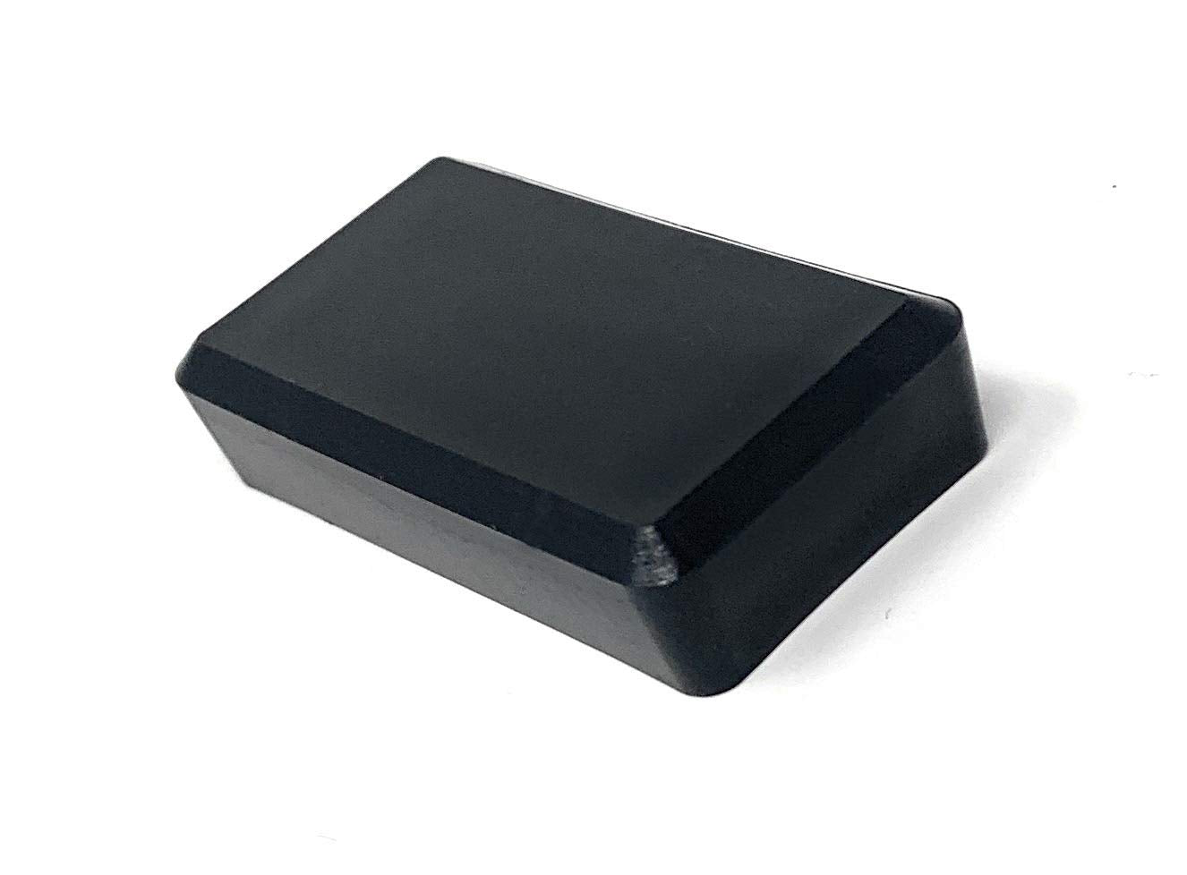 Design61 4x Kappen für Vierkantrohre 40 x 20 mm Schutzkappen Gleiter Bodenschutz für Vierkantrohre